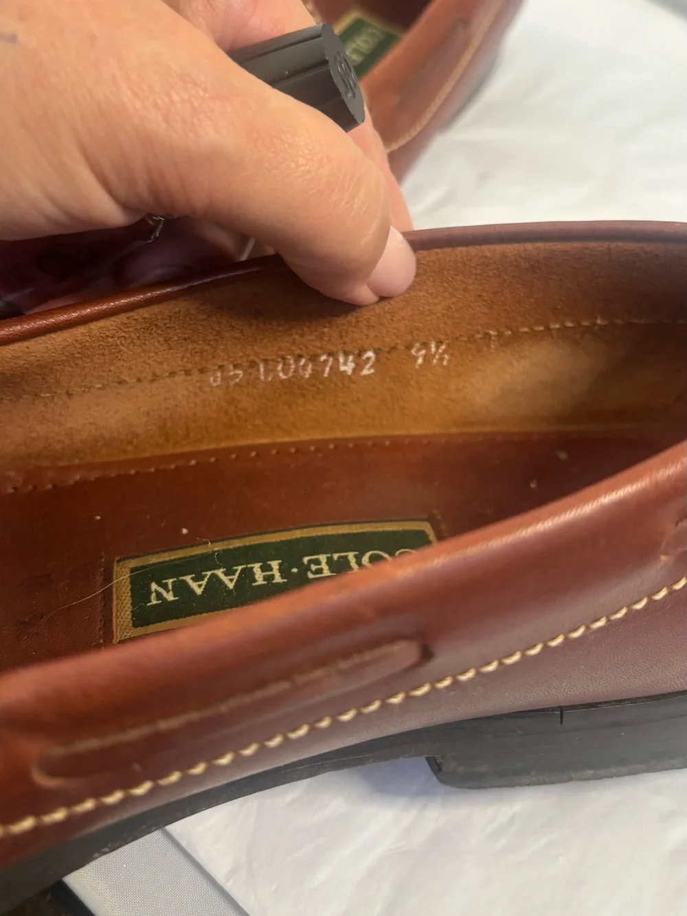 Cole Haan Men’s Brown Leather Tassel Loafers VGUC 9.5